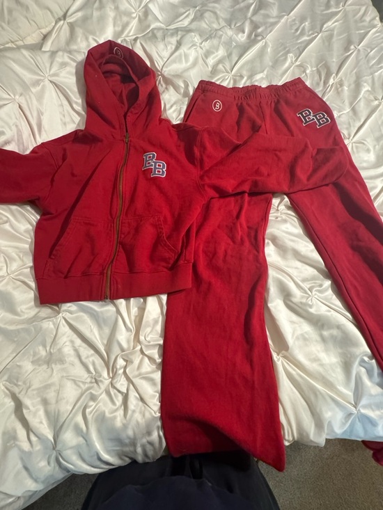 Body By Raven Tracy Pants - Body Basics Women's Red Jumpsuit - Classic Zip Front